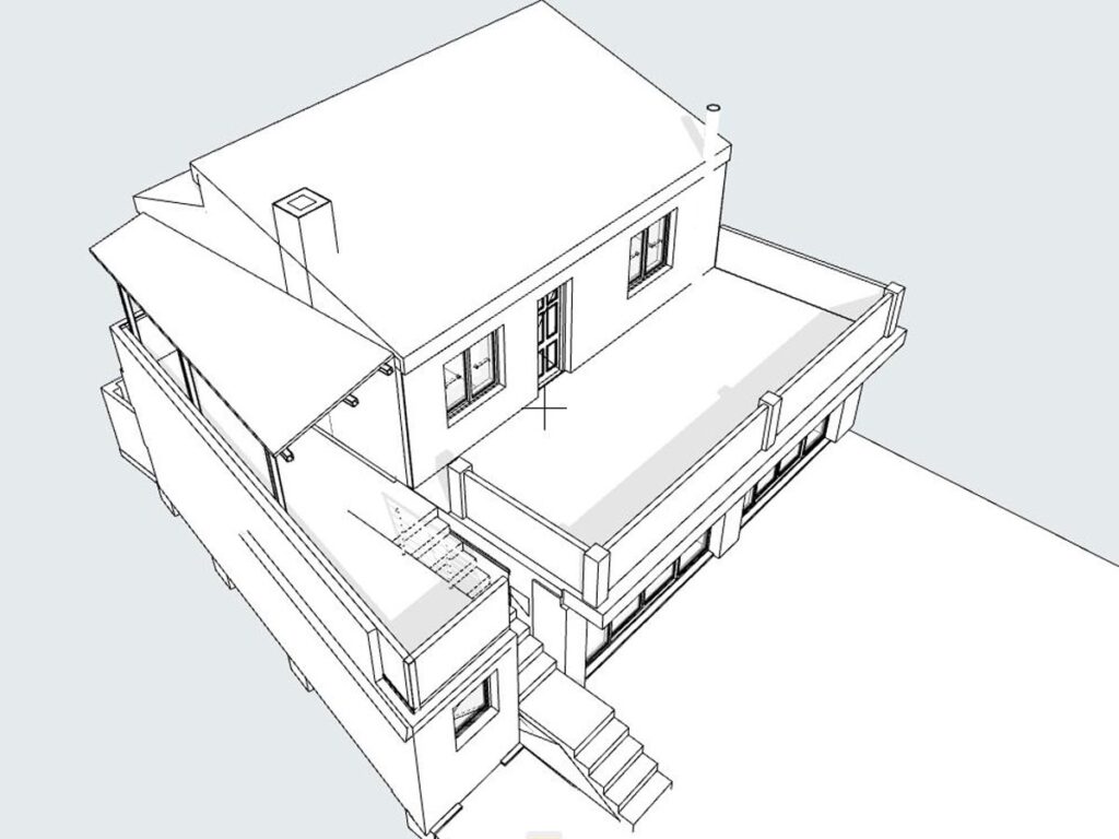Przebudowa domu w Hiszpanii Gandia